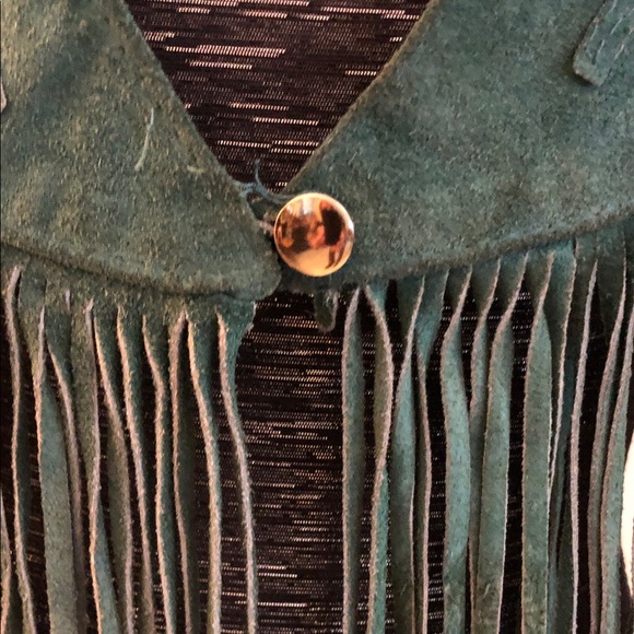 Vintage Ben Kalton Fringe Cape - Picture 3 of 7